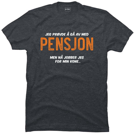 Prøvde å gå av med pensjon.