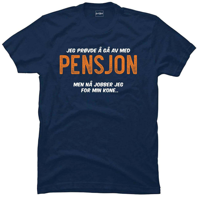 Prøvde å gå av med pensjon.