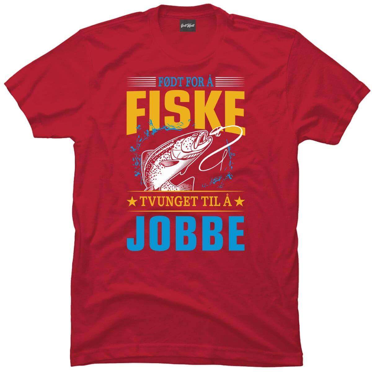 Født for å fiske tvunget til å jobbe.