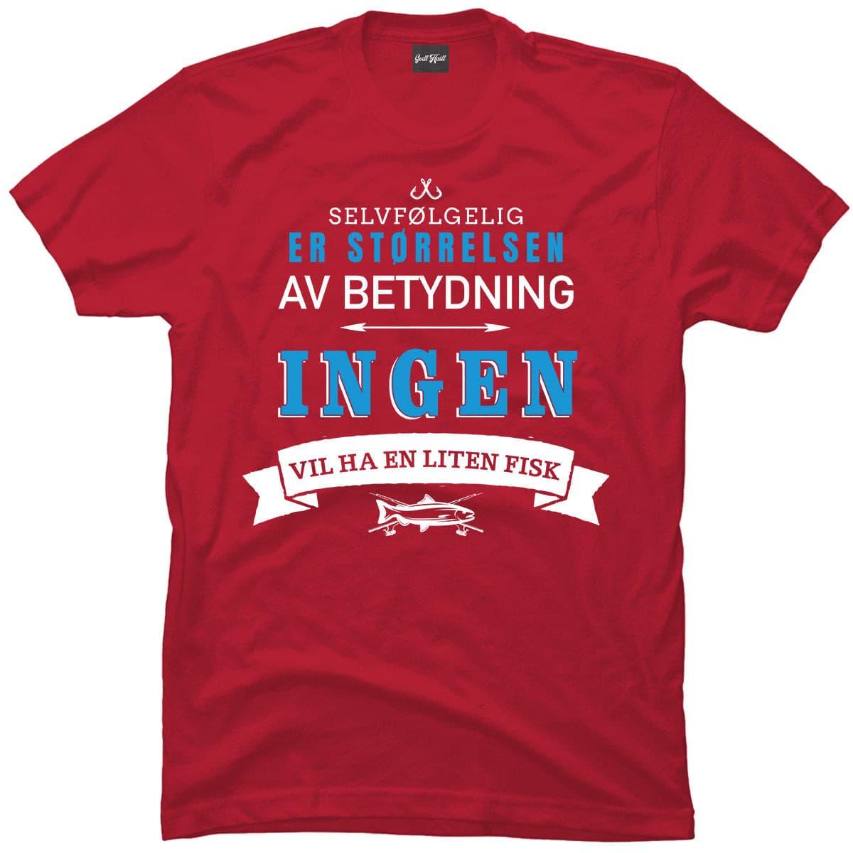 Størrelsen fisk.