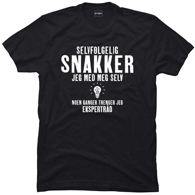 Snakker med meg selv.