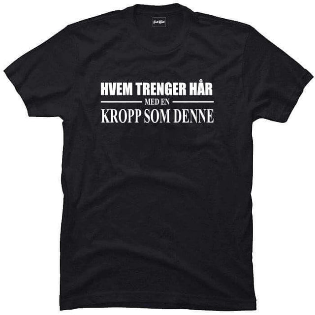 Hvem trenger hår.