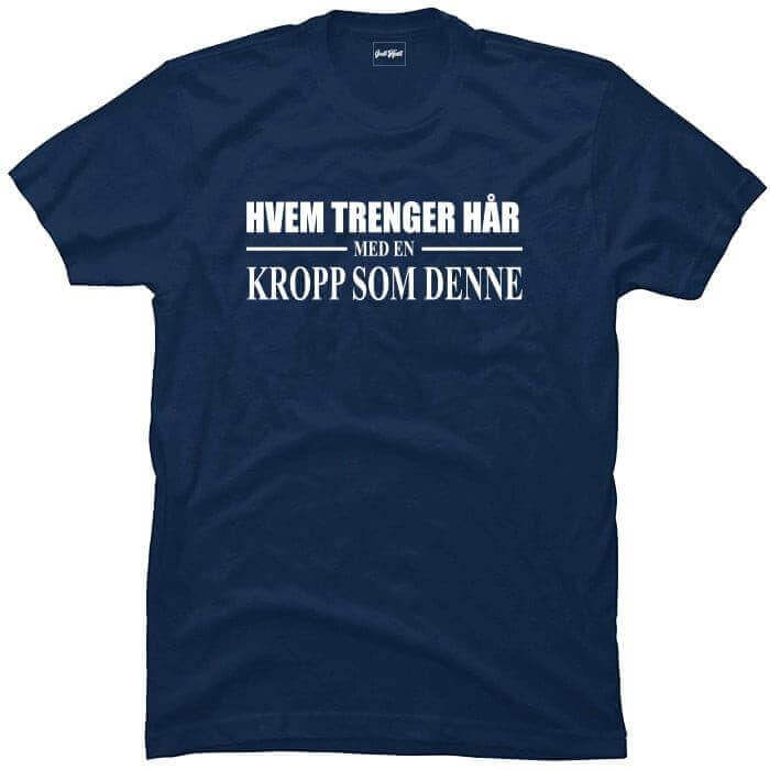 Hvem trenger hår.