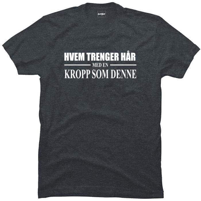 Hvem trenger hår.