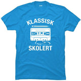 Klassisk skolert kassett & blyant.