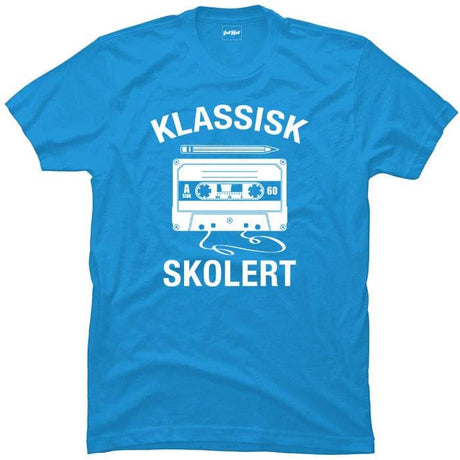 Klassisk skolert kassett & blyant.