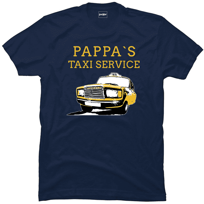 Pappa`s taxi service.