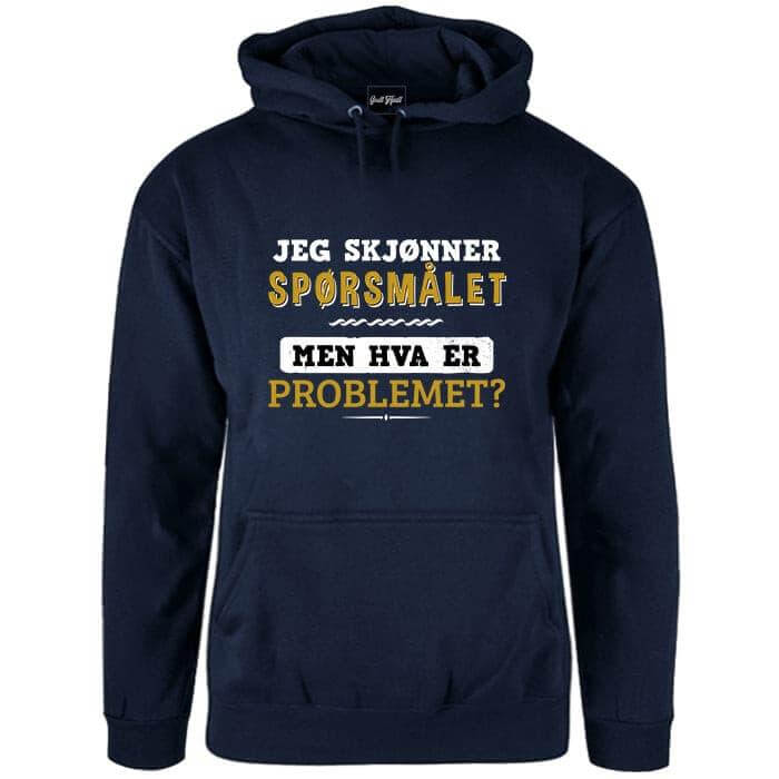 Hva er problemet?.