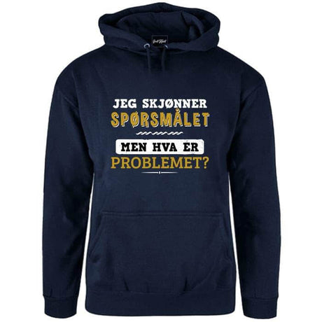 Hva er problemet?.