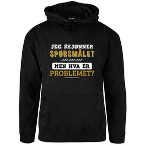 Hva er problemet?.