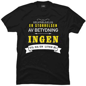 Størrelsen.