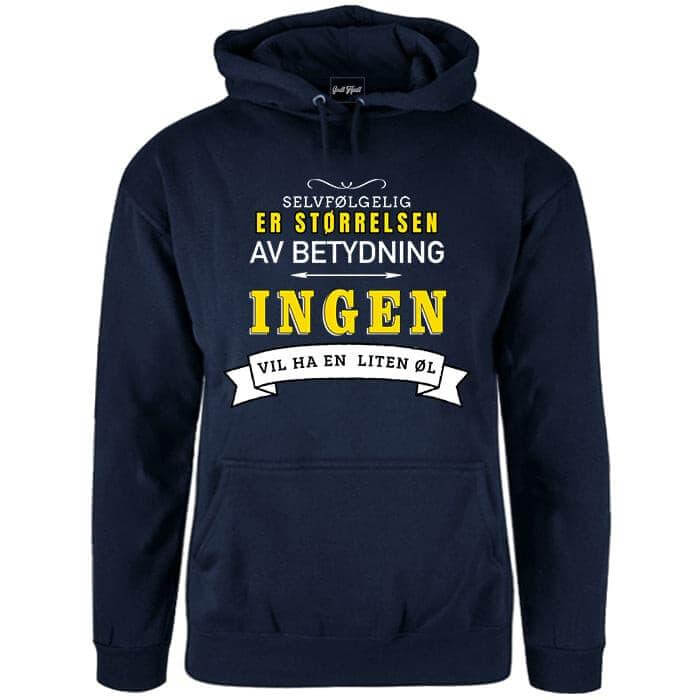 Størrelsen.