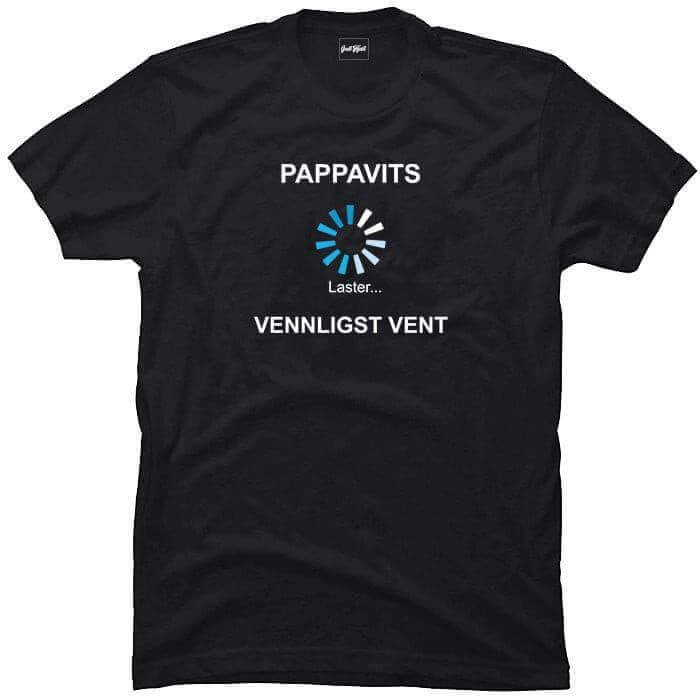 Pappavits laster.