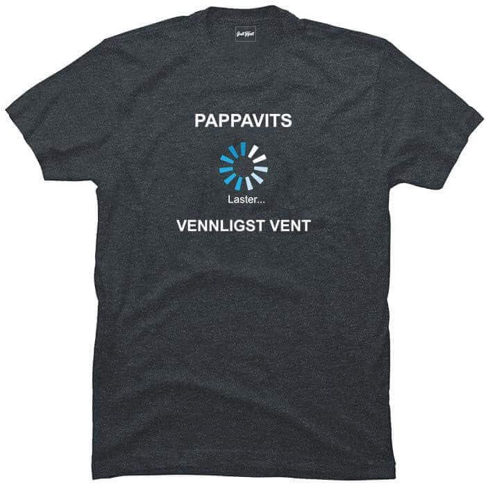 Pappavits laster.