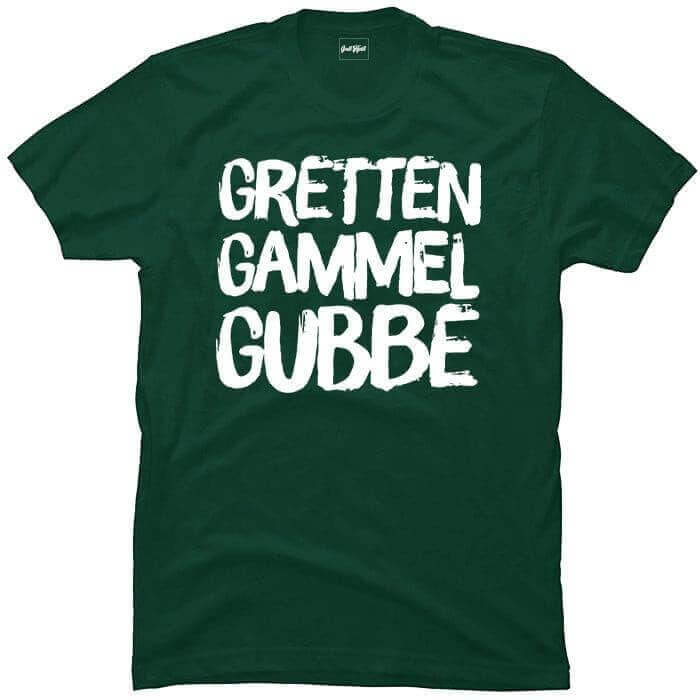 Gretten gammel gubbe.