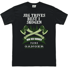 Jeg trives best i skogen.